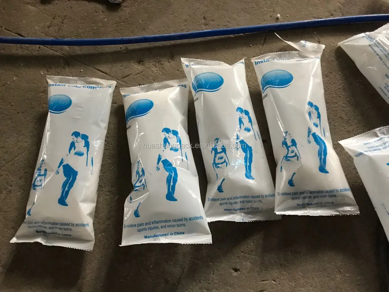 Ice Gel Bag / Freezer Gel Ice / Cold Bag Packing Machine Hs420b Buy