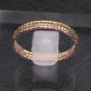 Newest design 3 pcs gold tone stack midi knuckle stackable triple ring set