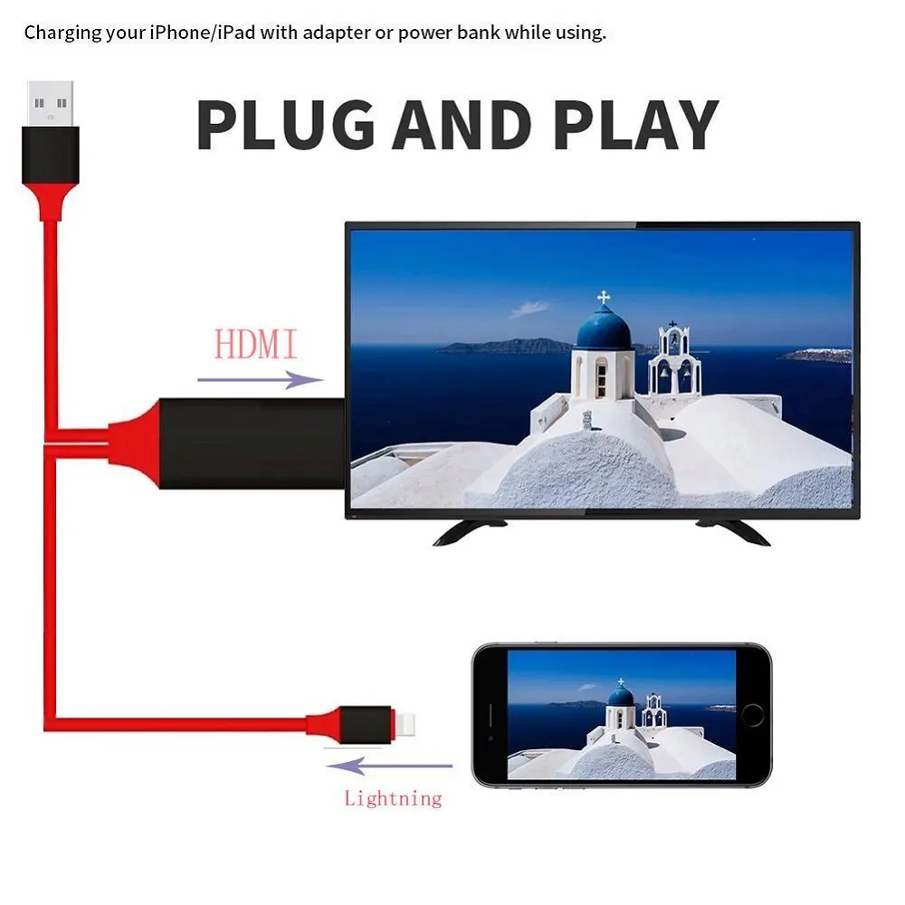 hdtv cable to light ning