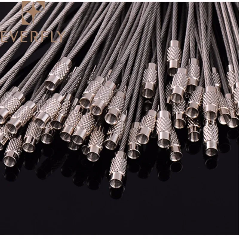 120mm Length Yellow Screw Lock Stainless Cable Wire Buy Screw Lock