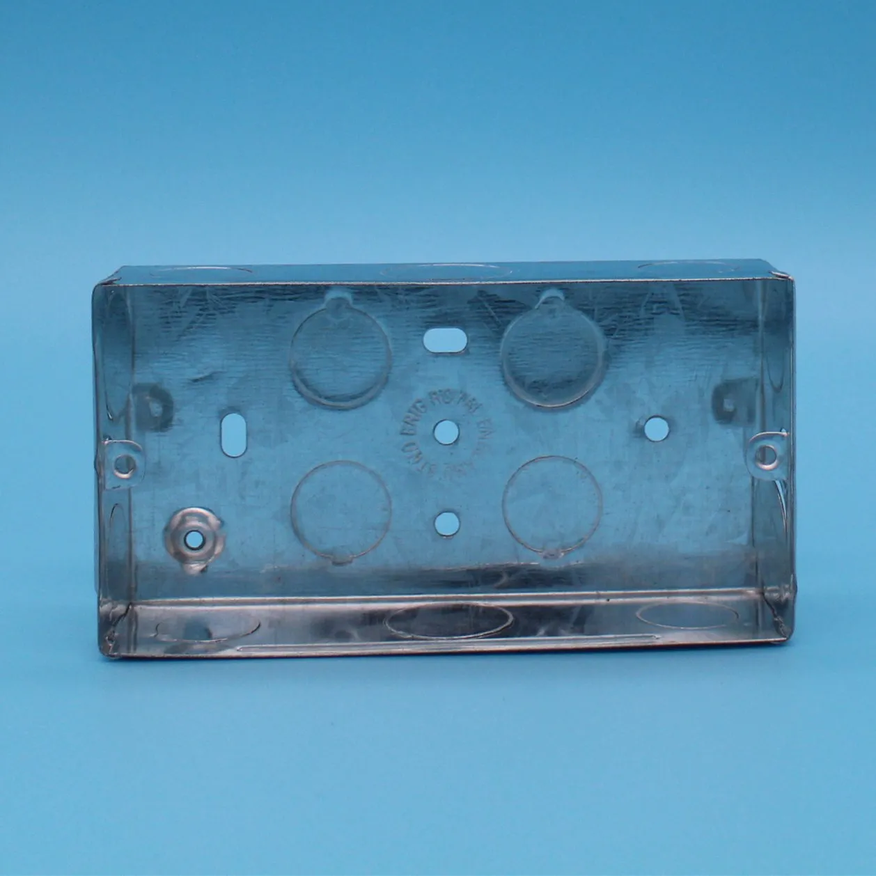 Galvanized Steel Wall Switch Lock Box 3 / Three Gang Metal Junction Box