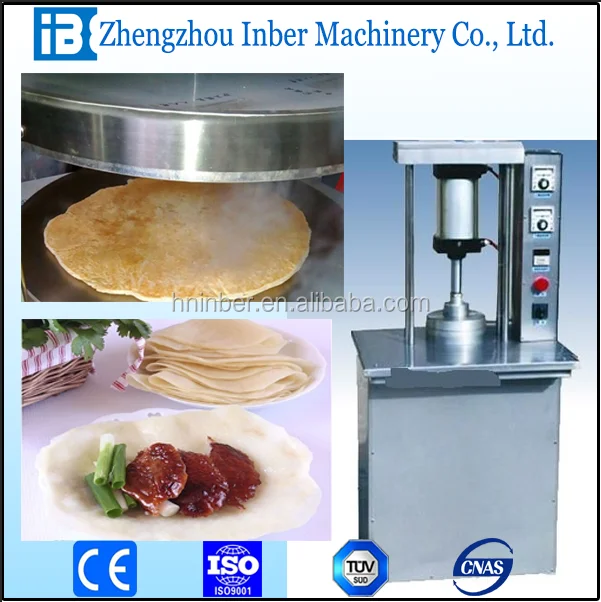 duck pancake maker machine/peking roast duck pancake maker