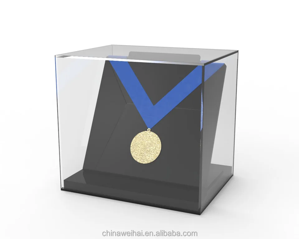 Clear Acrylic Medal Display Cases Clear Acrylic Medal Display Cases