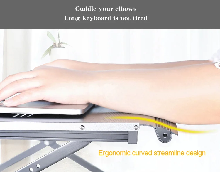 Converter Ergonomic Sit To Stand Desk Gas Spring Office Workstation Anti Fatigue Stand Up Down Desk Sit Stand Workstation