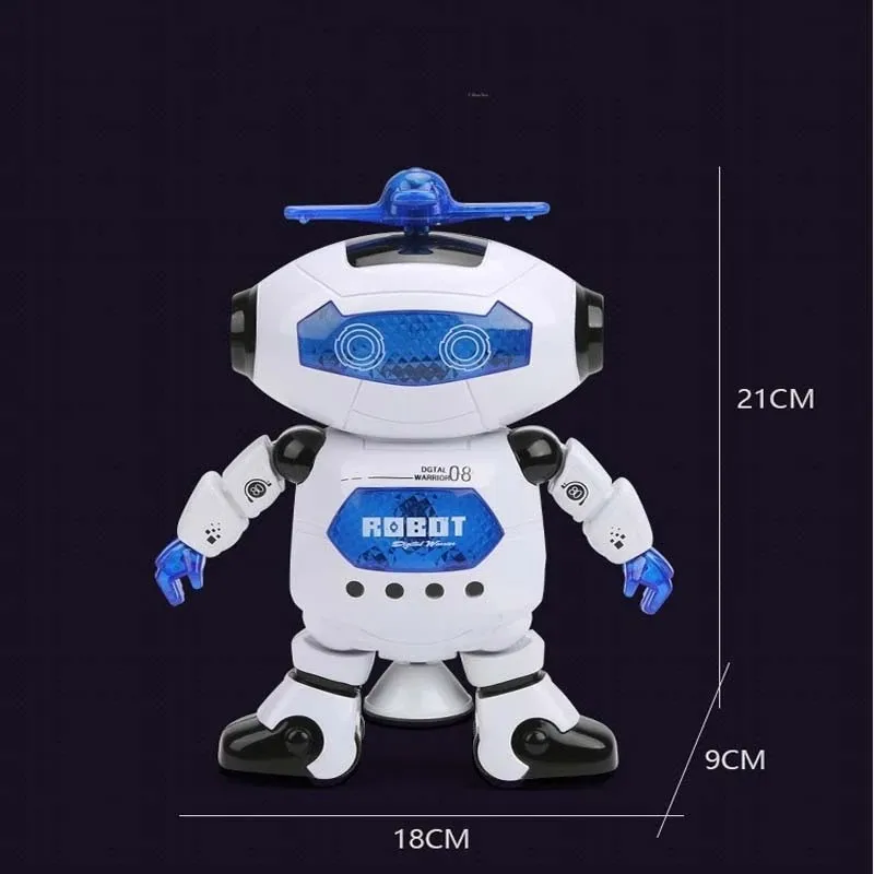 Space Dancing Electric Musical Robot Toy Kid Toys For Boys And Girls