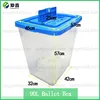 Colored Ballot Boxes Ballot box for Nepal election