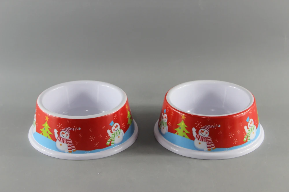Christmas Melamine Pet Bowl/Dog Bowl/Cat Bowl As Gift