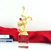 Crystal Awards crystal trophy metal animal Dragon shape