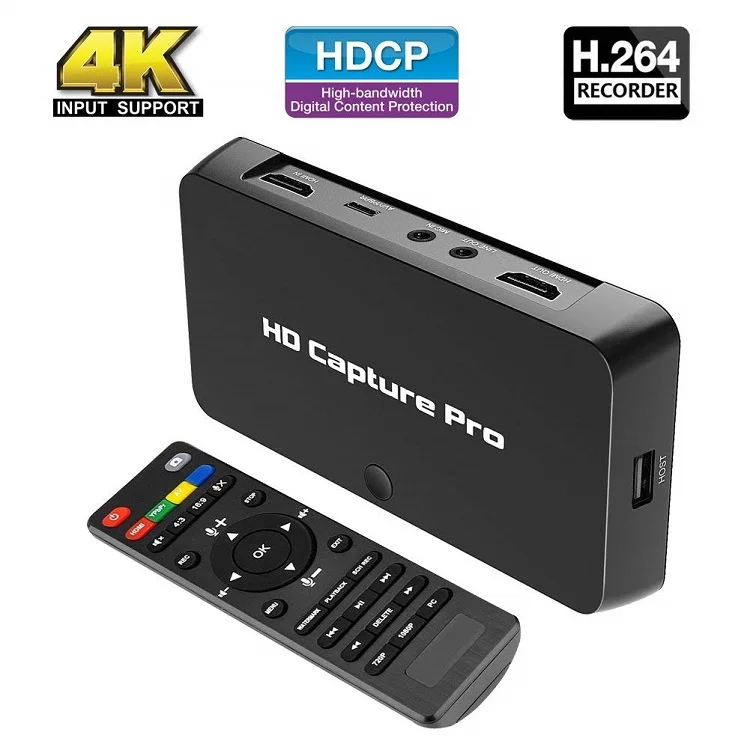 Fully Functional 4k Hd Video Capture Stand Alone Recorder Hdmi Video