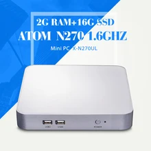 Hot Selling N270 2g ram 32g ssd Computer Networking Thin Client Computer Desktop Computer Mini Pc Industrial Mini Pc