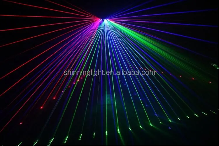 Laser Stage Lighting Six Eyes Mini Rgb Beam Laser Parts Dj Lights For