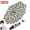SUNFOO Lady umbrella with print