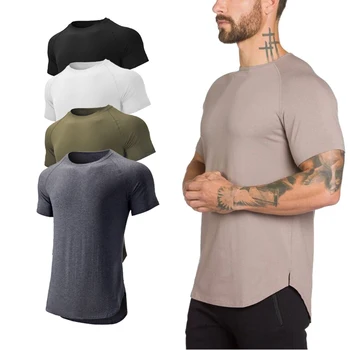 cotton spandex mens t shirts