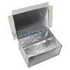 Insulation frozen fish cooler boxes, candy isolation shipping box, made by Aluminum foil laminated material