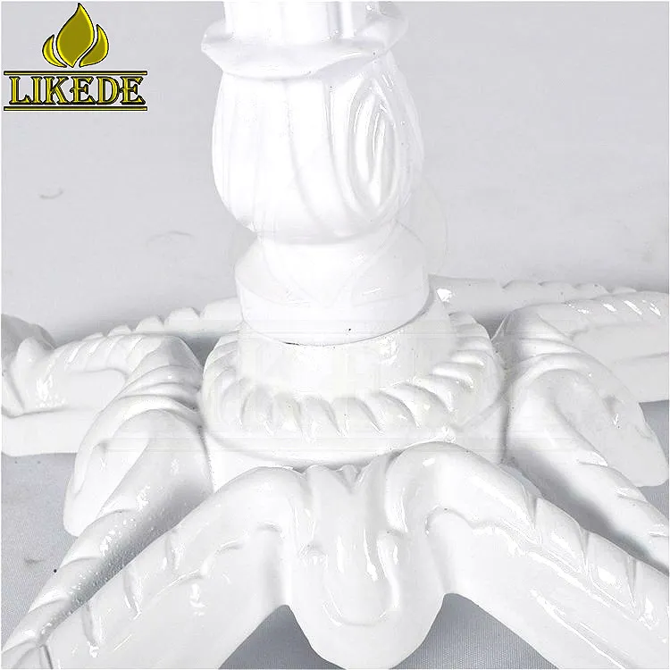 Classic Antique Western Style Cast Iron Marble Table Base Adjustable Dining Table Legs for Apartment Use