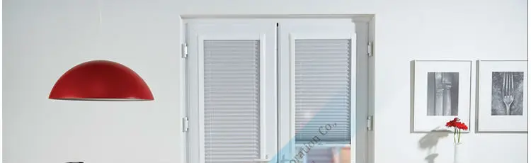 Acoustic Exterior Doors Integral Venetian Blinds