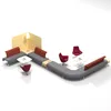 commercial furniture office pubilc leisure couch lobby sofa