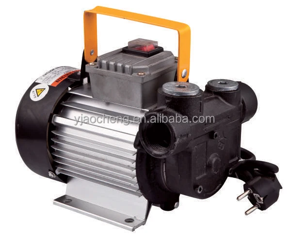 Electric Fuel Pump 220V for Oil & Diesel with Automatic Dispensing Gun 2400 L/h 