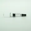 Online shopping Canada syringe 1ml disposable cbd oil glass syringe vape pen with luer cap