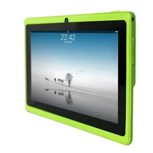 Q88 7 inch Android Allwinner A33 Capacitive Screen Quad Core 512MB+4GB, Dual Camera, External 3G Tablet PC free shipping