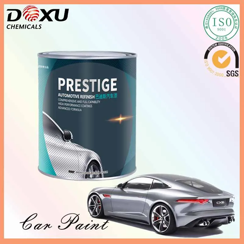 
Acrylic Refinish 2K Black Solid Car Paint 