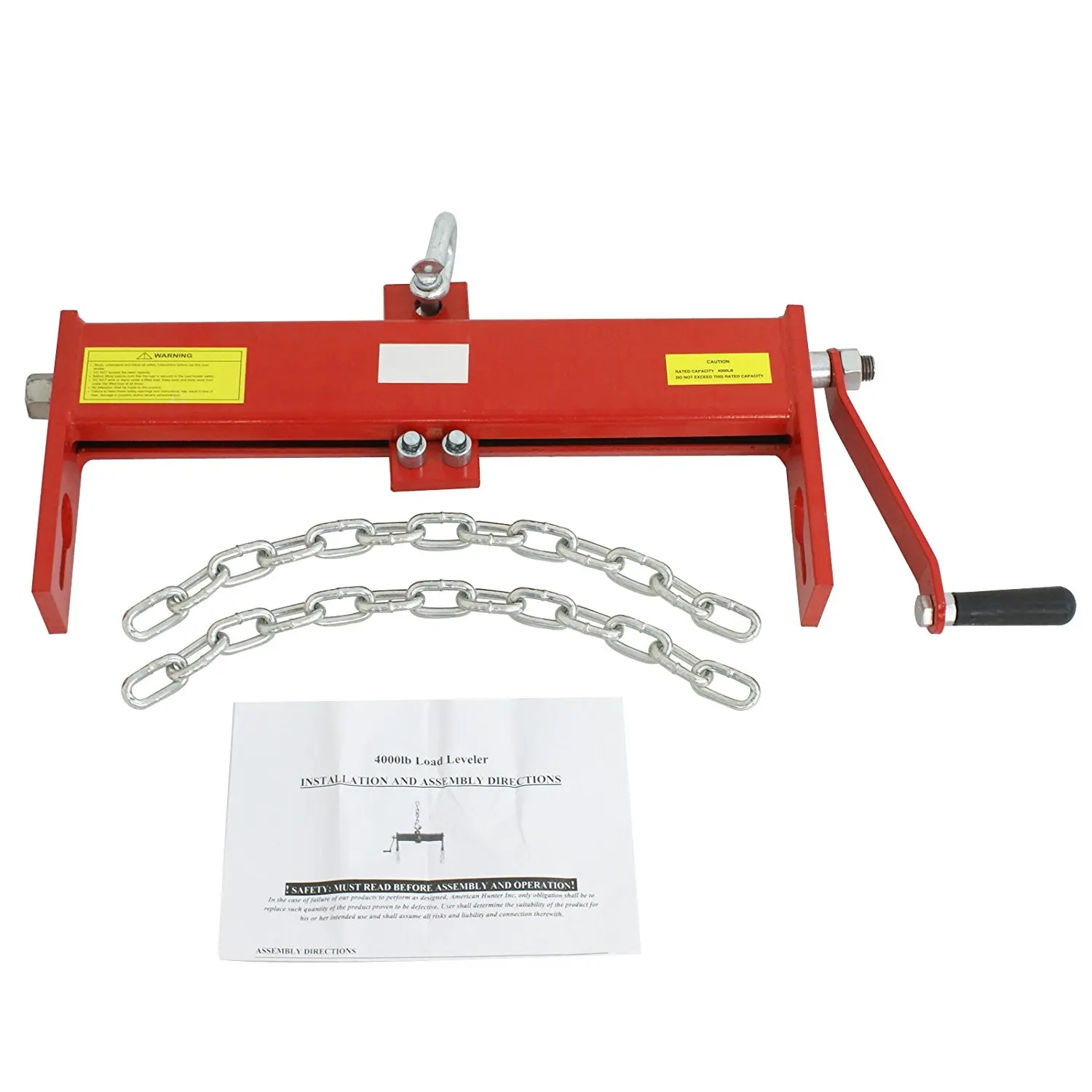 Buy F2C 2 Ton 4000 LB Heavy Steel Engine Hoist/Crane Load Leveler with handle for Shop Crane