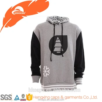 blank two tone hoodies