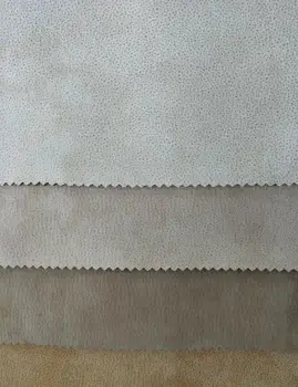 100 Polyester Fabric Weft Suede Upholstery Leather Polyester Fabric Weft Suede Upholstery