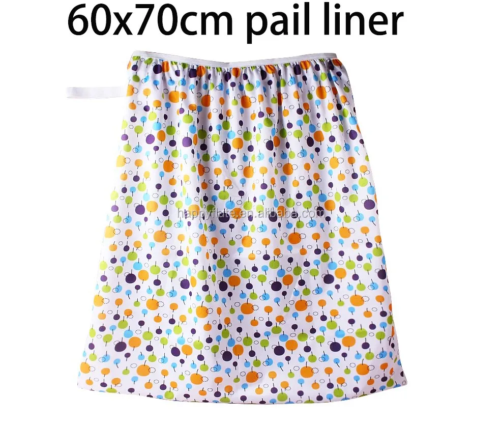 Cloth Diaper Pail Liner Reusable Washable Waterproof Pail Iner Wet Bag