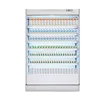 Grocery shop multi deck beverage display refrigerator