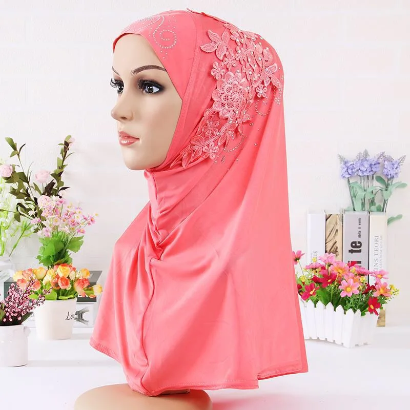 Premium Quality Women Lady Girl Muslim Luxury Cotton Hijab Head Scarf