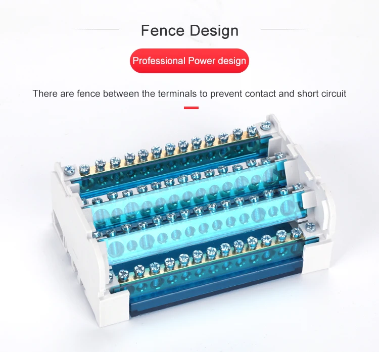 WKH 415 power distribution terminal block fiber With Dust-Proof Cover