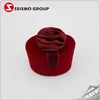 Unique Red Creative Velvet Rose Ring Boxes for Sale