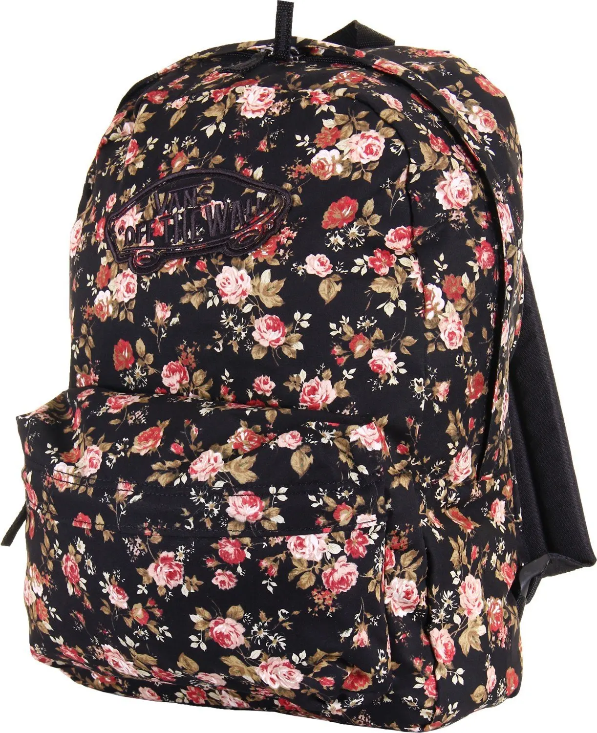 vans off the wall floral backpack