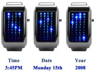 led binary watch