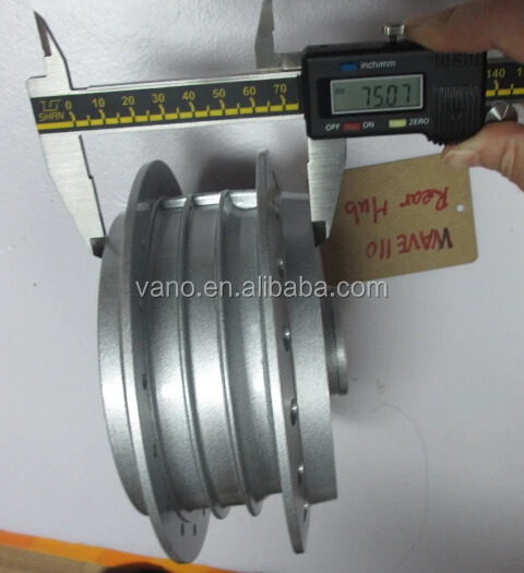 Aluminum wave 110 motorcycle rear wheel hub