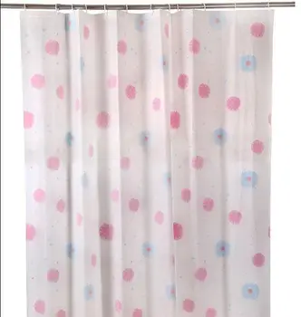 Circle Design Clic Bathroom Shower Curtain Retro Led 3 Color Circle Design Clic Bathroom Shower Curtain Retro Led 3 Color