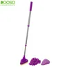 Multi-function 3 Options of Head Easy Floor Cleaning Flat Mop
