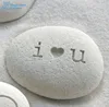 natural white pebble stone craft of hot gift stone for sale