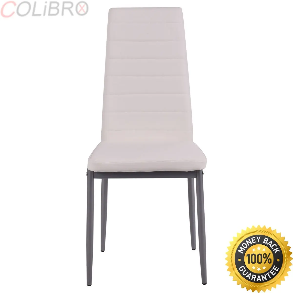 Costco Leather Dining Chairs Find Get Quotations Colibrox Set Of 4 Pu Leather Dining Side Chairs Elegant Design Home Furniture White