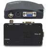 CCTV BNC Camera Composite S-video To VGA Converter box Adapter for DVR DVD Player pc to tv Support PAL NTS