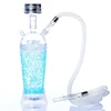 Wholesale Portable Acrylic Smoking Shisha Hookah With LED Light