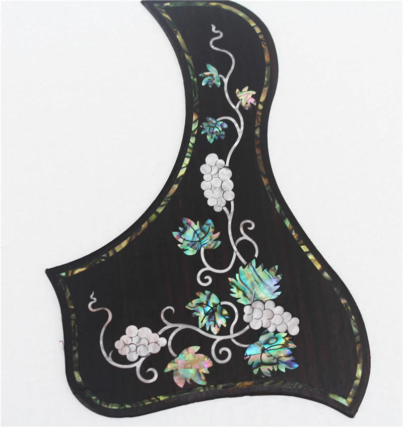 Rosewood Guitar Pickguard,Acoustic Guitar Pickguars,Abalone,Mother Of Pear Inlay Buy Guitar