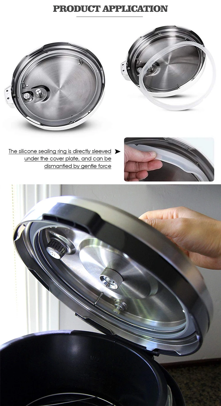 Silicone Rubber Fasteners Seal Parts Pressure Cooker Sealing O Ring