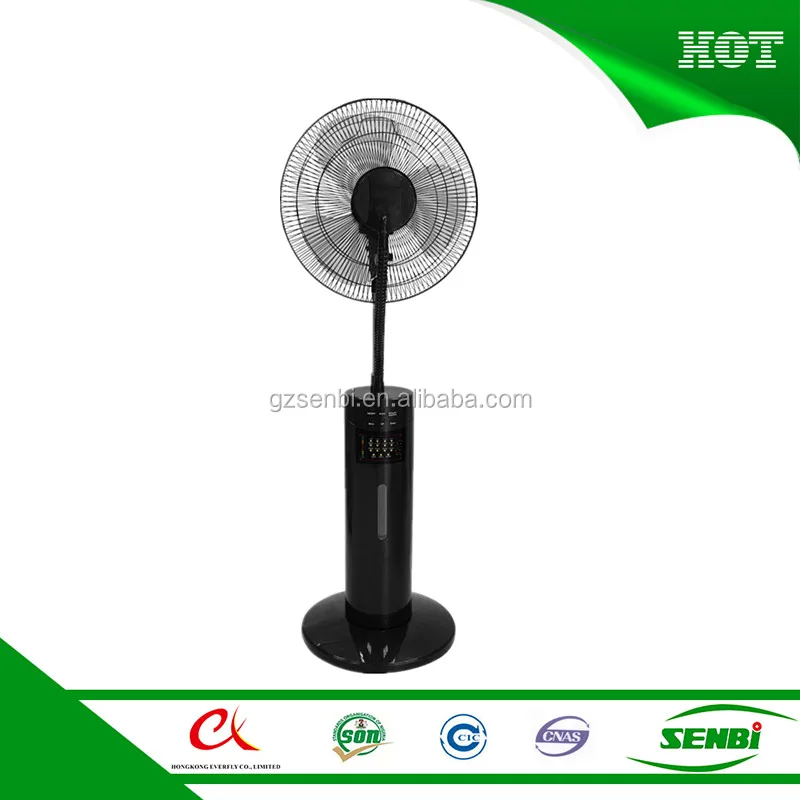 New Inventions 16 Inch Water Room Cooler Stand Fan With Digital Display