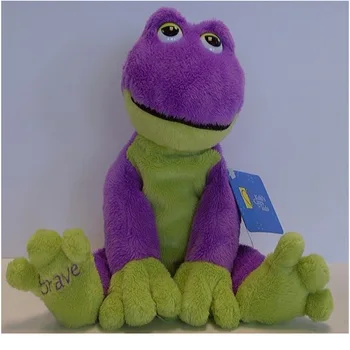 purple frog stuffed animal