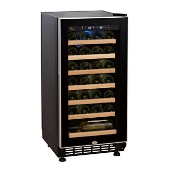 18 Inch Wide Wine Cooler Fridge Refrigerator Load 26 Bottles Of Wine ...