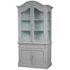 Glazed Bookcase with Cupboard