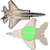 The US Air Force F-15 Eagle 3D Aircraft Model Challenge Coin