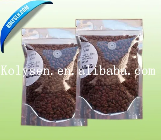 cheap Foil Alumination plastic 250g coffee bean bag